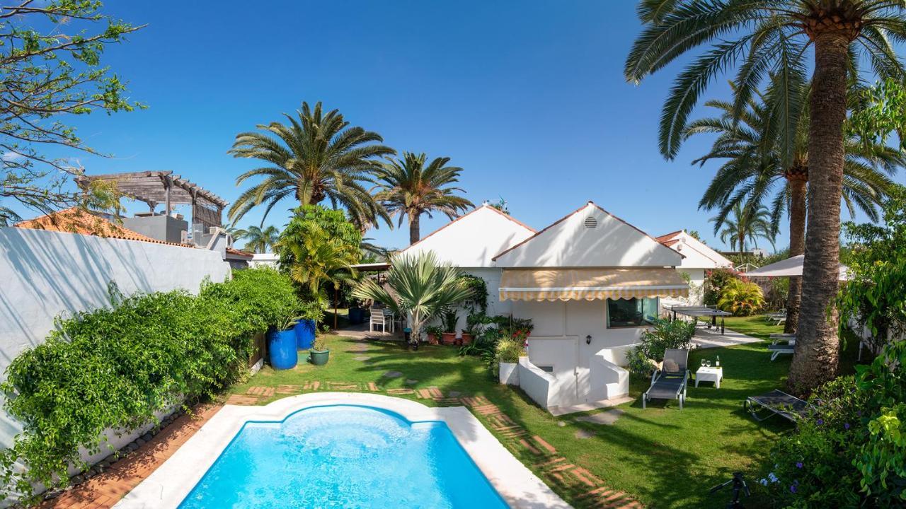 La Villa Calypso - Vivienda Vacacional Con Piscina Privada Maspalomas  Esterno foto
